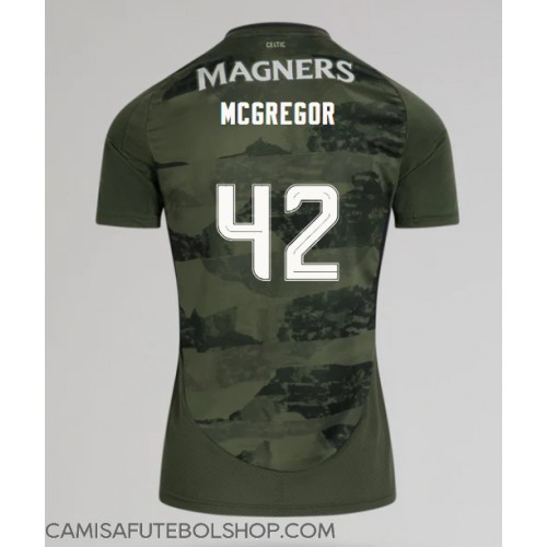 Camisa de time de futebol Celtic Callum McGregor #42 Replicas 3º Equipamento 2024-25 Manga Curta